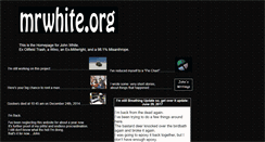 Desktop Screenshot of mrwhite.org