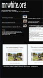 Mobile Screenshot of mrwhite.org